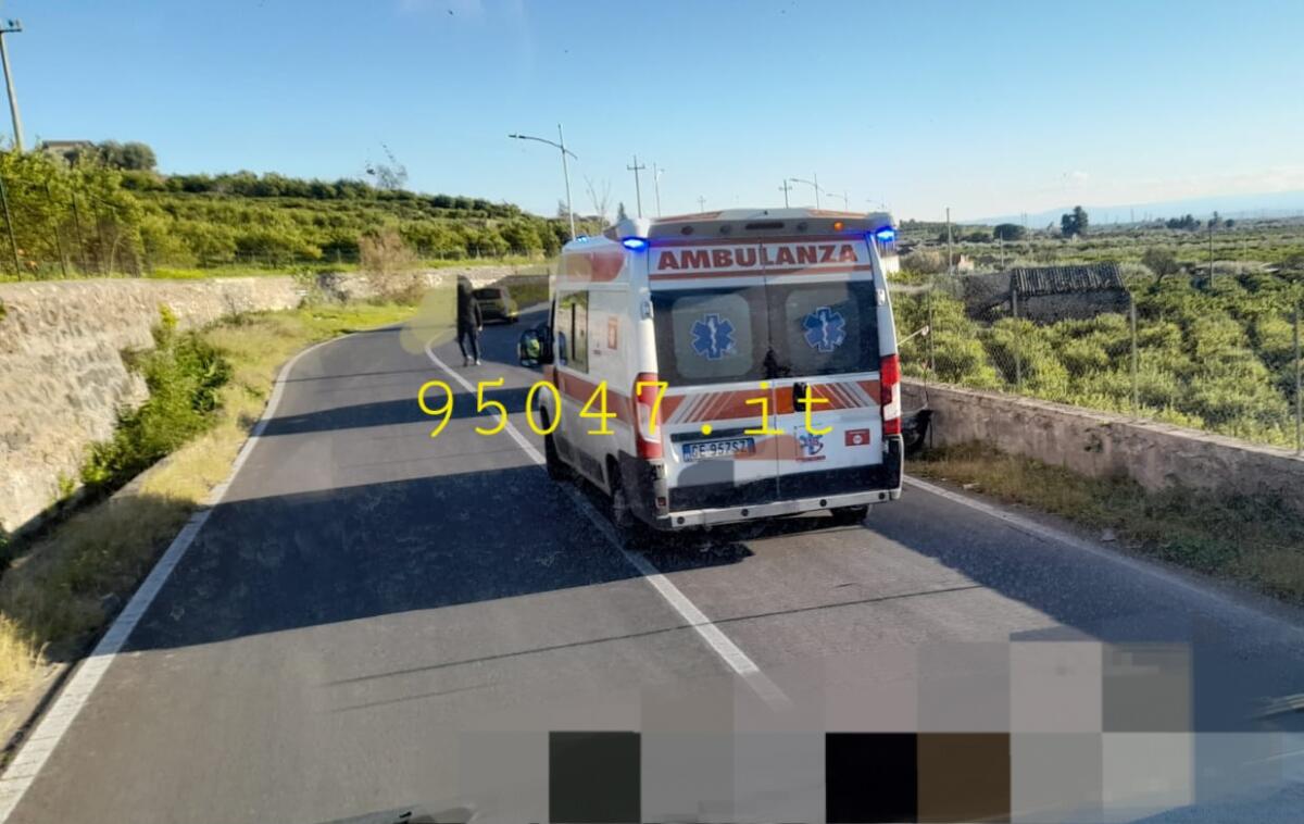 PATERNÒ: INCIDENTE IN CONTRADA GIANFERRANTE, FERITA UNA DONNA  - 