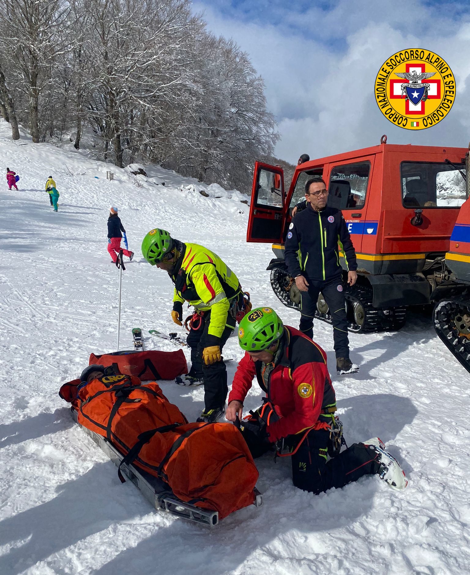 DODICI INCIDENTI, DI CUI QUATTRO CAUSATI DA “SLITTINI PIRATA” NEL FINE SETTIMANA NELLA LOCALITÀ MONTANA DI PIANO BATTAGLIA