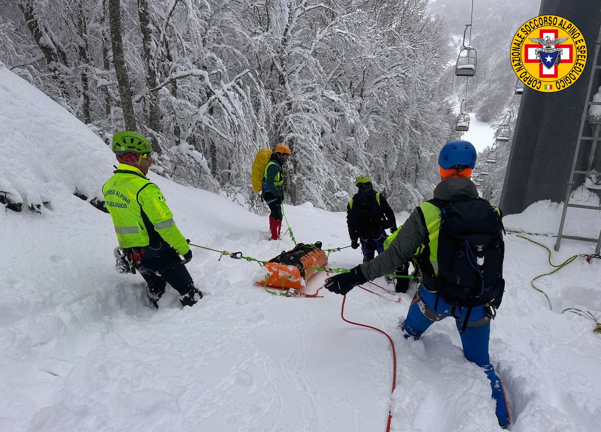 DODICI INCIDENTI, DI CUI QUATTRO CAUSATI DA “SLITTINI PIRATA” NEL FINE SETTIMANA NELLA LOCALITÀ MONTANA DI PIANO BATTAGLIA