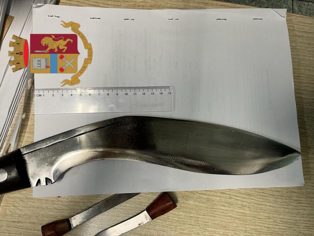 CATANIA, TENTA DI PRENDERE UN VOLO CON 3 COLTELLI IN VALIGIA: DENUNCIATA - 