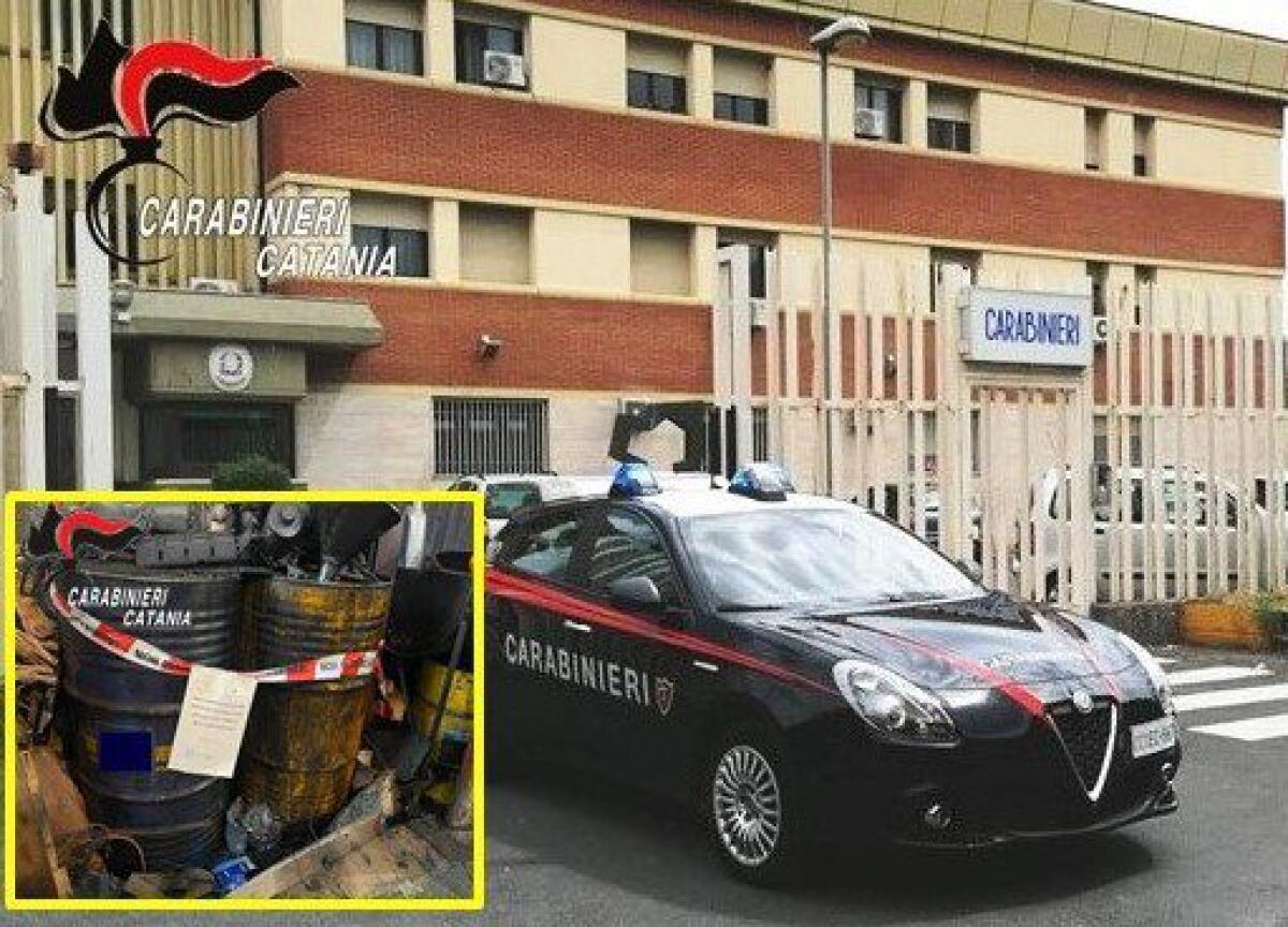 RANDAZZO. Oli esausti raccolti senza autorizzazione: denunciato il titolare di un’officina - 