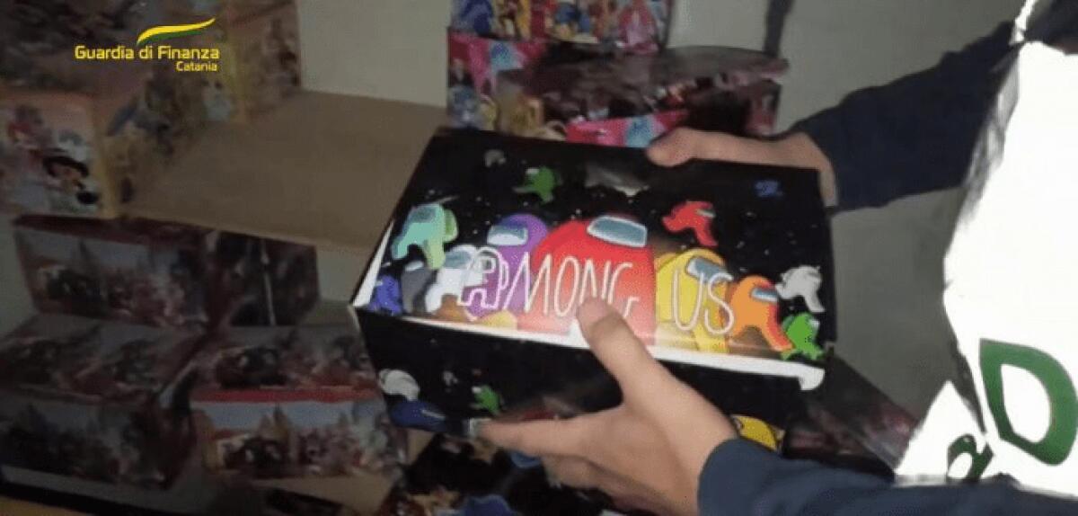 SEQUESTRATI A CATANIA 100 MILA GIOCATTOLI CONTRAFFATTI E PERICOLOSI - 