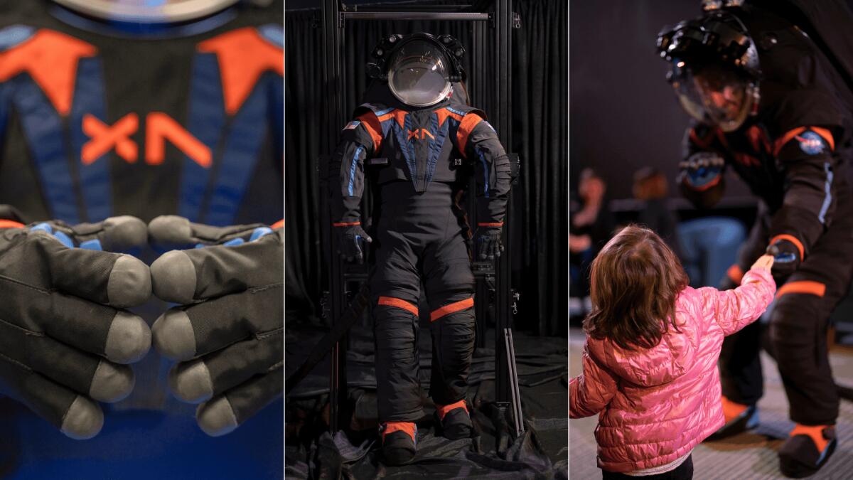 LA NASA PRESENTA LA TUTA SPAZIALE PER IL RITORNO DEGLI ASTRONAUTI SULLA LUNA - 