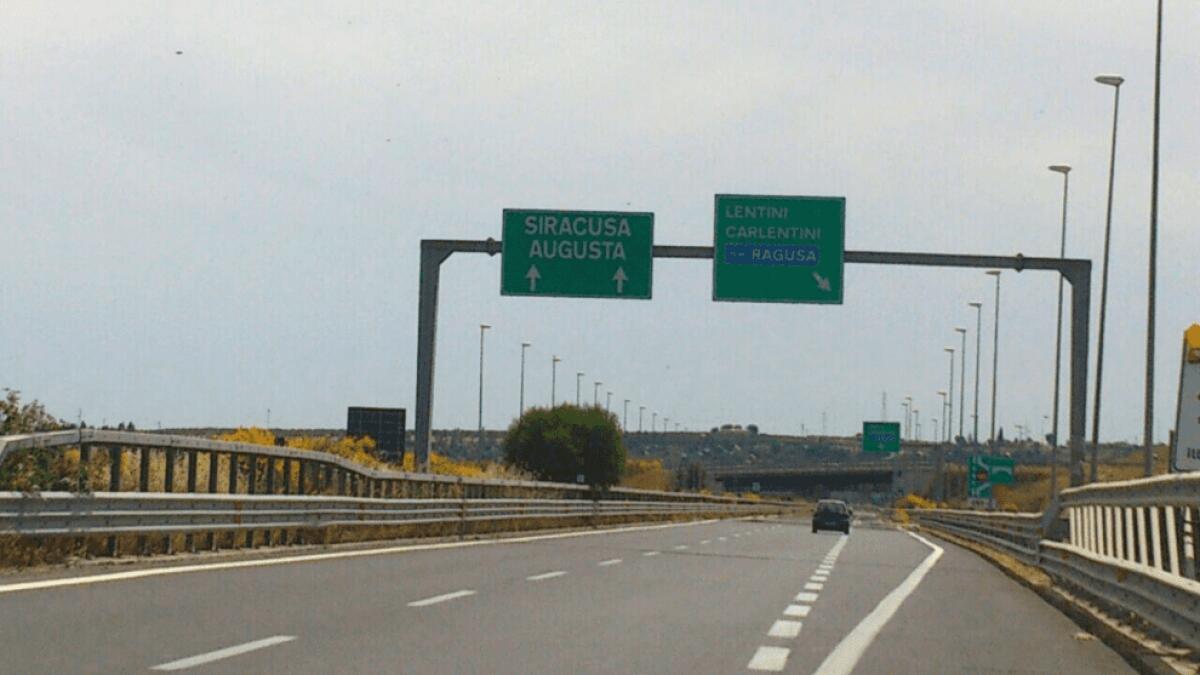 AUTOSTRADA CATANIA-SIRACUSA CHIUSA DOMANI MERCOLEDÌ 15 E GIOVEDÌ 16 IN DIREZIONE CATANIA - 