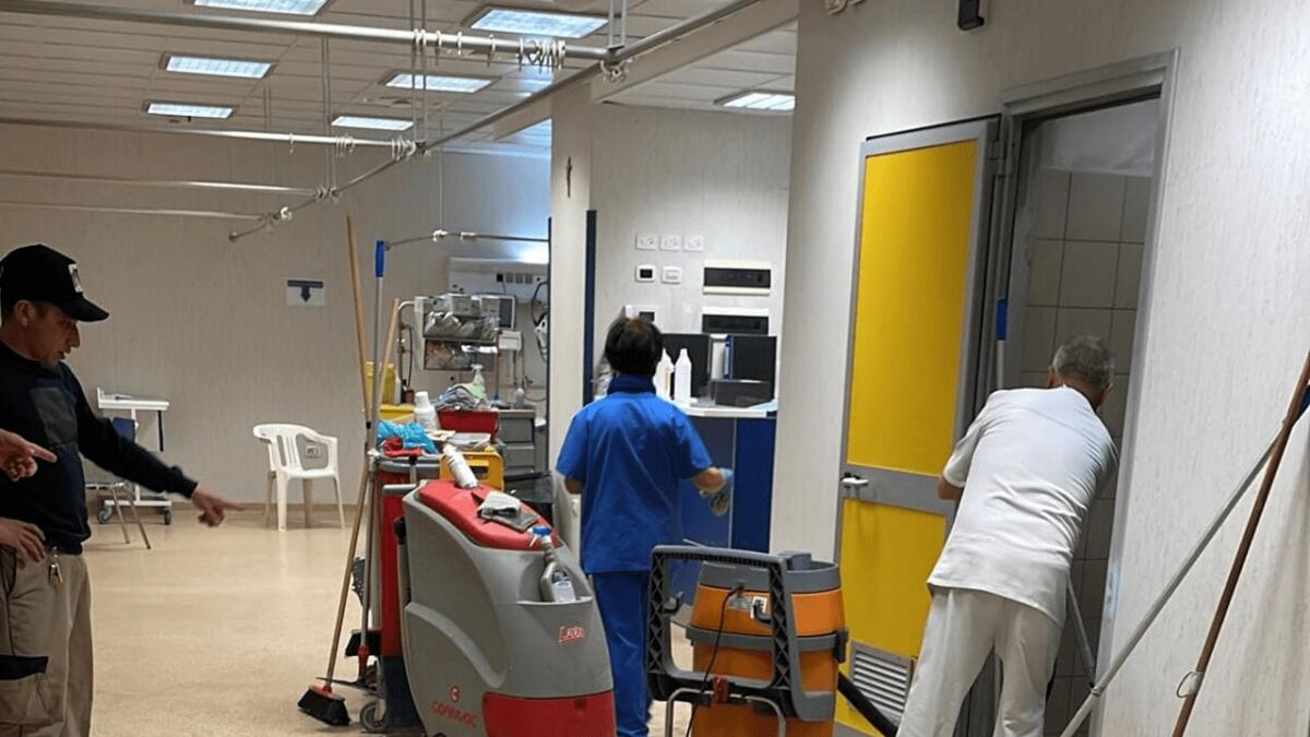 PAZIENTE PSICHIATRICA DÀ FUOCO AL BAGNO DEL PRONTO SOCCORSO DELL’OSPEDALE CANNIZZARO DI CATANIA. - 