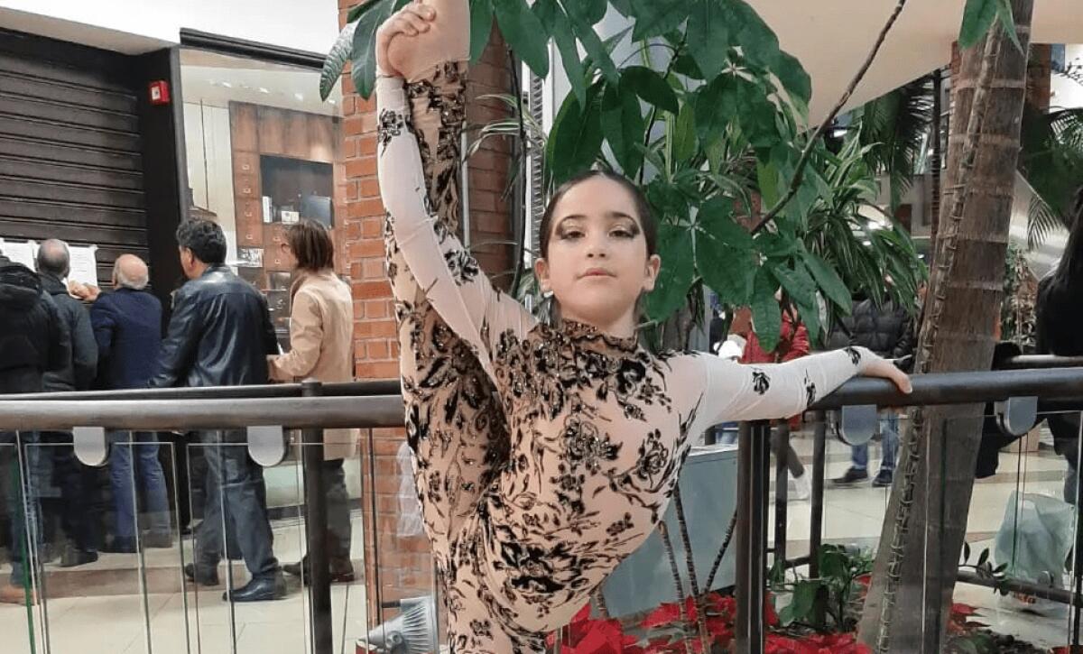 LA PATERNESE NICOLE AMANTEA, 8 ANNI, PROTAGONISTA A THE COACH - 