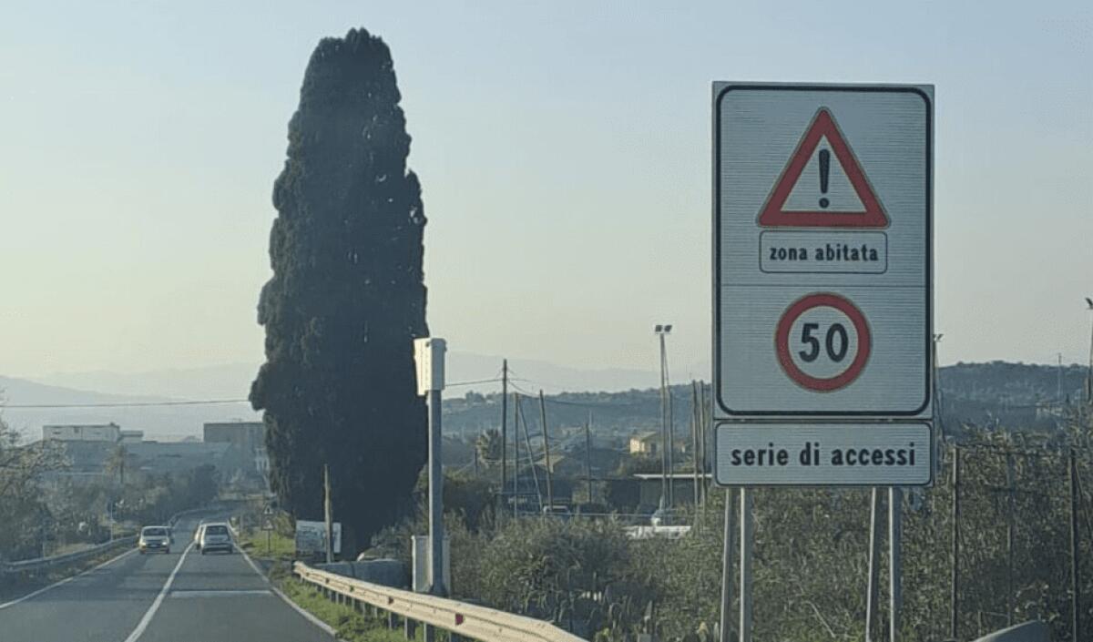 SS 284 S.M. DI LICODIA: ATTIVO IL NUOVO AUTOVELOX - 
