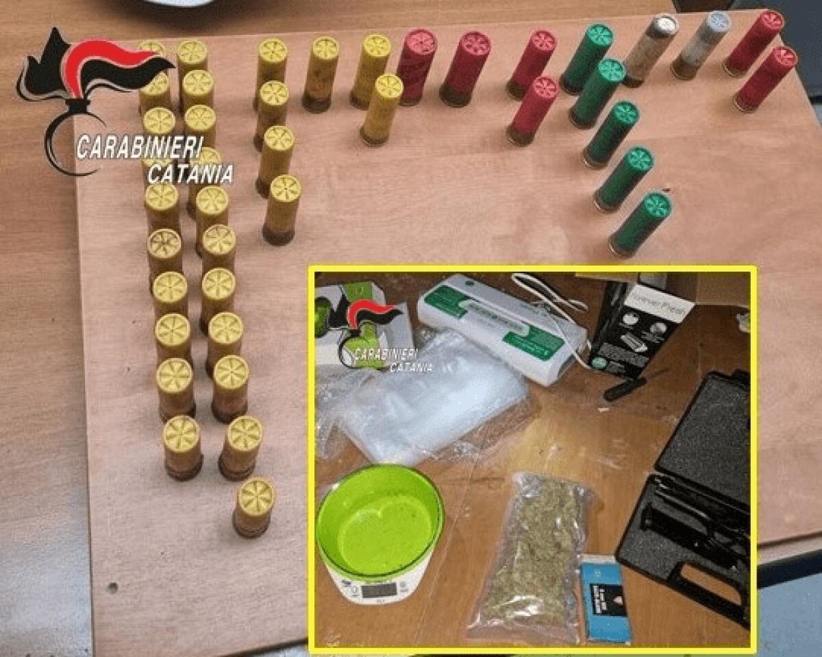 CALTAGIRONE. L’ERBA NELL’OVILE NON ERA PER LE PECORE: DALLA DROGA ALLE ARMI, UN ARRESTO - 