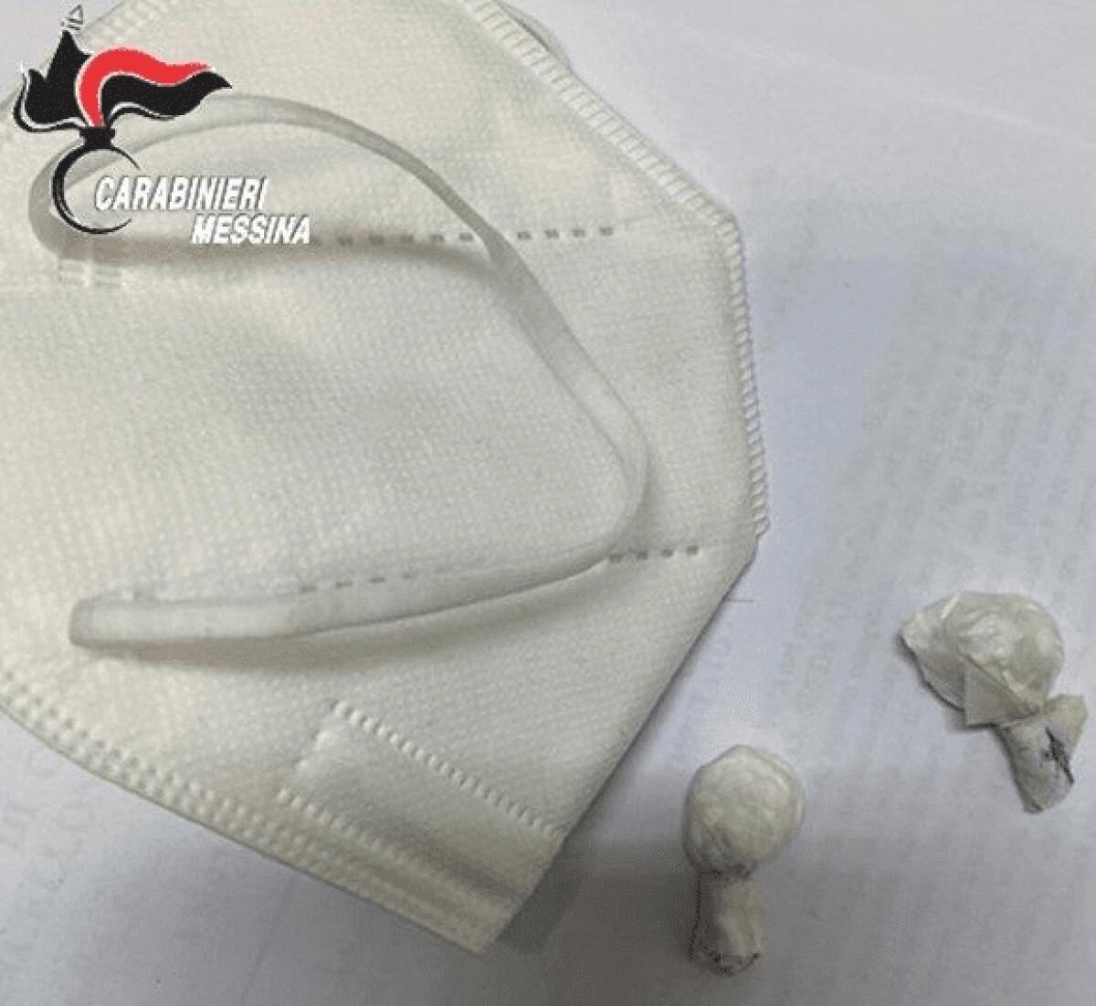 MILAZZO. MACELLAIO SPACCIA COCAINA NASCOSTA IN MASCHERINE FFP2 - 