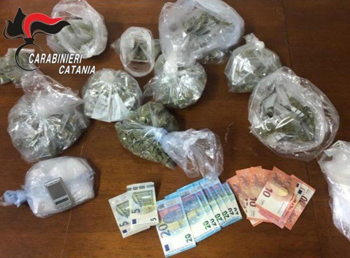 CATANIA: SPACCIATORE NASCONDEVA LA DROGA IN UN TERRENO INCOLTO - 