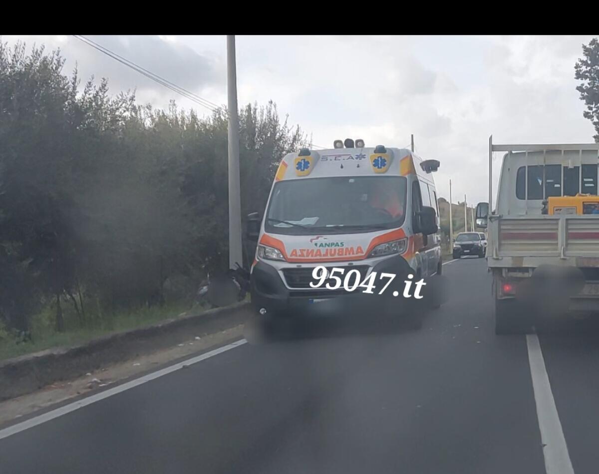 GRAVE INCIDENTE A MOTTA SANT’ANASTASIA – ELISOCCORSO SUL POSTO - 
