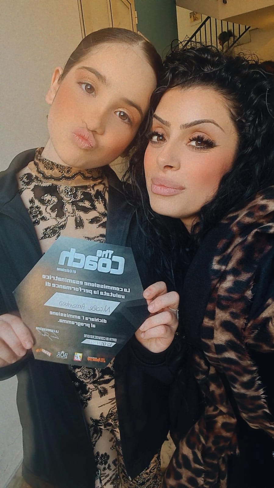 LA PATERNESE NICOLE AMANTEA, 8 ANNI, PROTAGONISTA A THE COACH