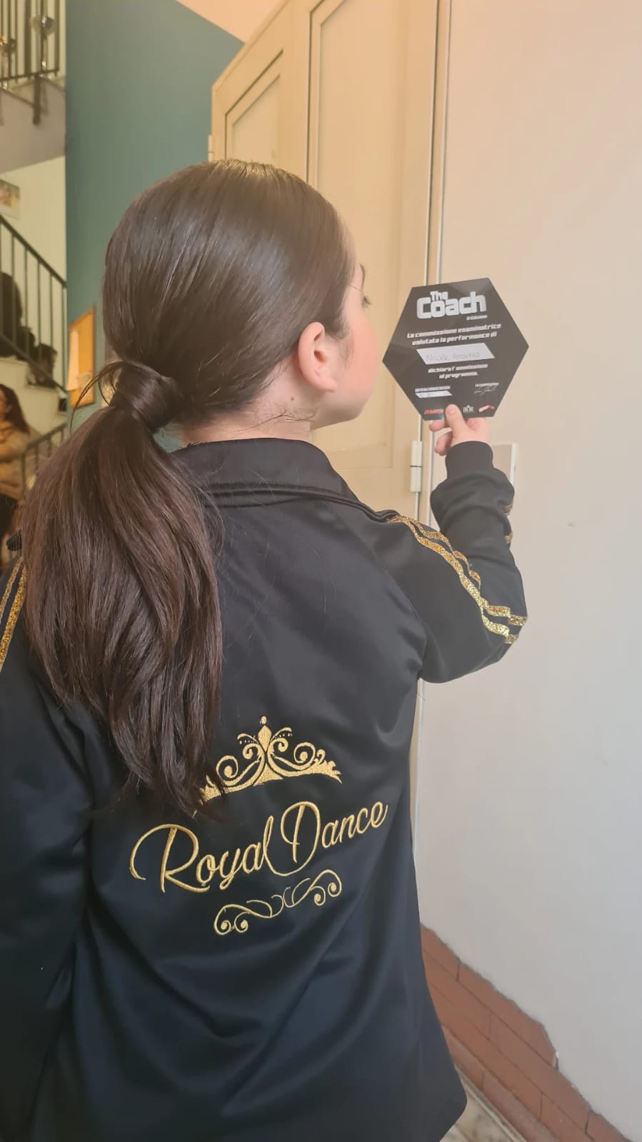 LA PATERNESE NICOLE AMANTEA, 8 ANNI, PROTAGONISTA A THE COACH