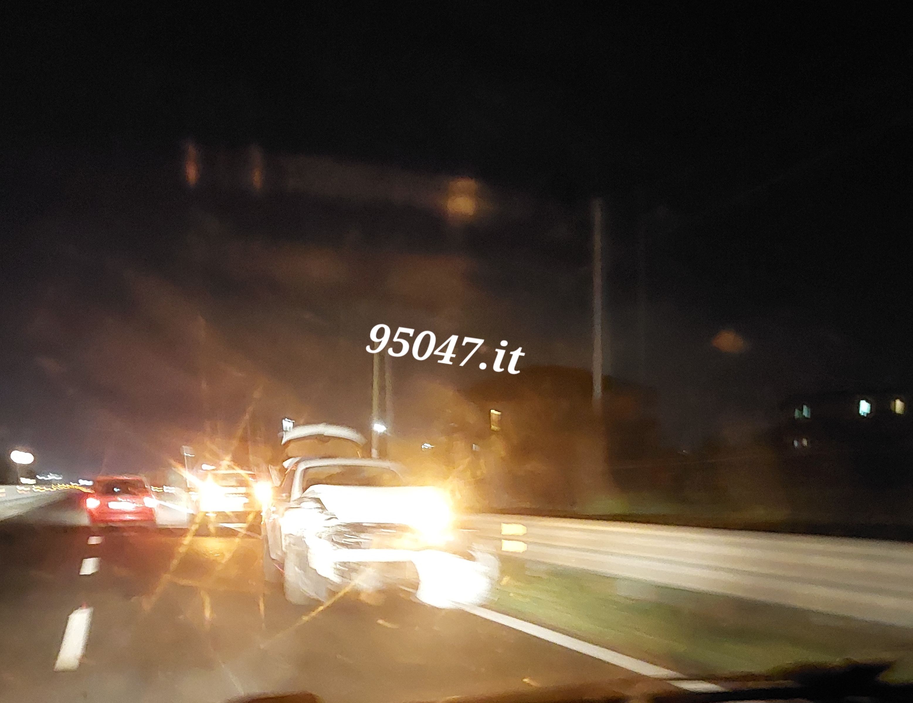 INCIDENTE SULLA SS121 A PALAZZOLO, SOCCORSI SUL POSTO