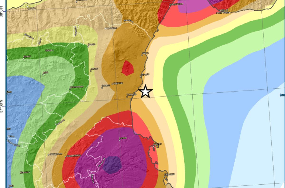 A CATANIA SCOSSA DI MAGNITUDO 4,4. L'INGV: L’EVENTO AVVENUTO IN UN’AREA CORRELABILE ALL’ATTIVITÀ VULCANICA DELL’ETNA E ALLE STRUTTURE TETTONICHE ADIACENTI. - 
