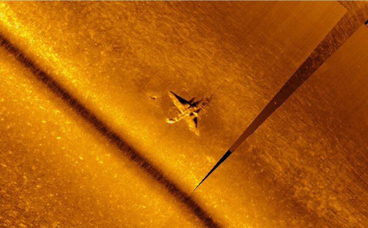 TROVATO UN RELITTO AEREO SUL FONDALE AL LARGO DI SCIACCA - 