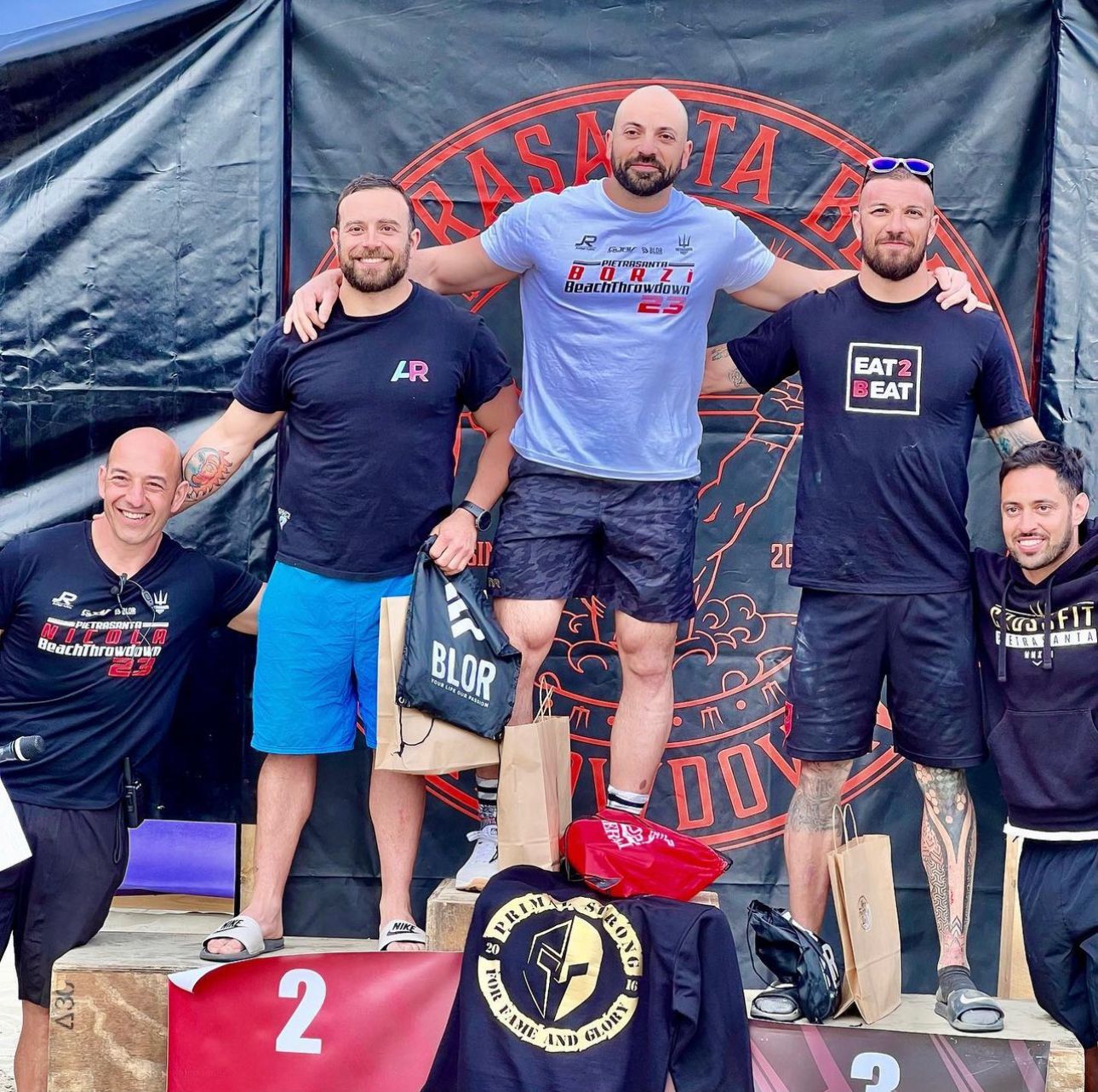 OTTIMI RISULTATI DA DUE CROSSFITTERS PATERNESI AI PIETRASANTA BEACH THROWDOWN. 