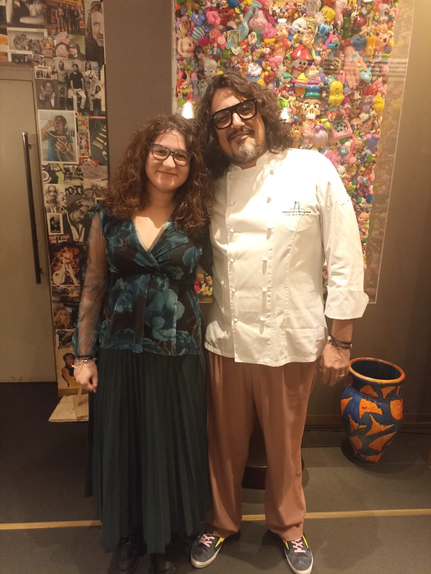 LA PATERNESE ASIA FINOCCHIARO OSPITE DI ALESSANDRO BORGHESE A “CELEBRITY CHEF”