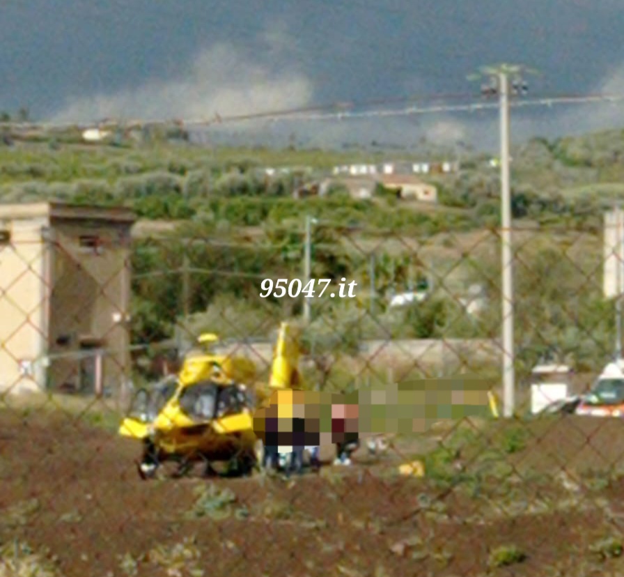 BELPASSO. GRAVE IL 26 ENNE COINVOLTO NELL'INCIDENTE SULLA PISTA DI MOTOCROSS