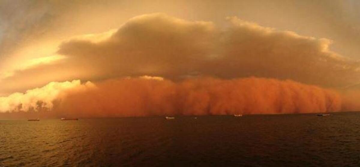 IN ARRIVO CICLONE AFRO-MEDITERRANEO MALTEMPO, VENTO IMPETUOSO E TANTA SABBIA DEL SAHARA - 
