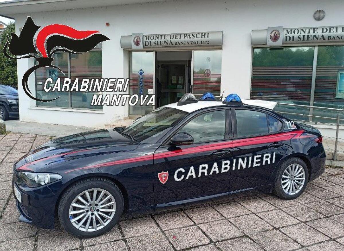 MANTOVA. TENTATA RAPINA IN BANCA: FERMATI DUE CATANESI - 