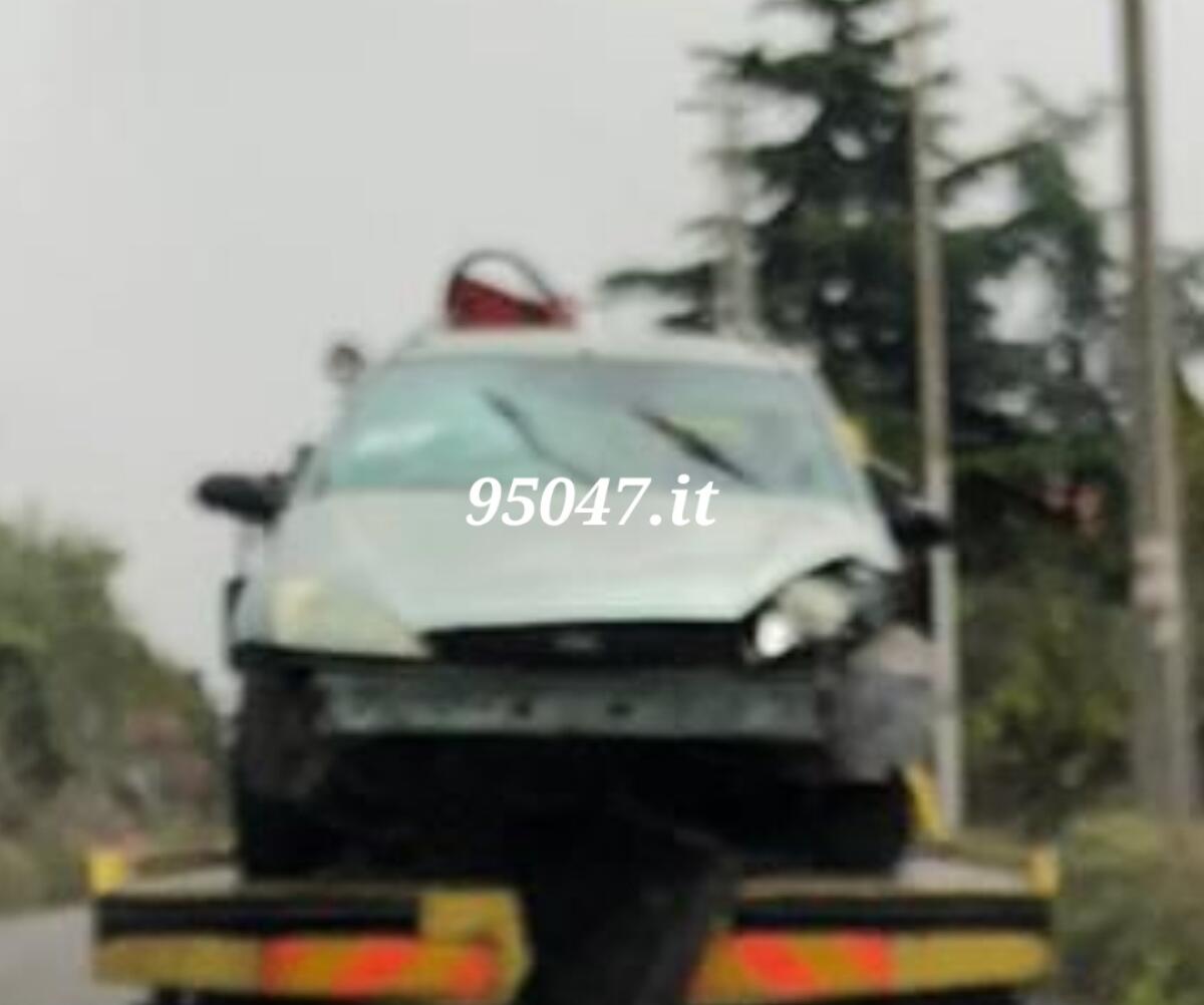 RAGALNA. INCIDENTE AUTONOMO IN VIA CANFARELLA - 