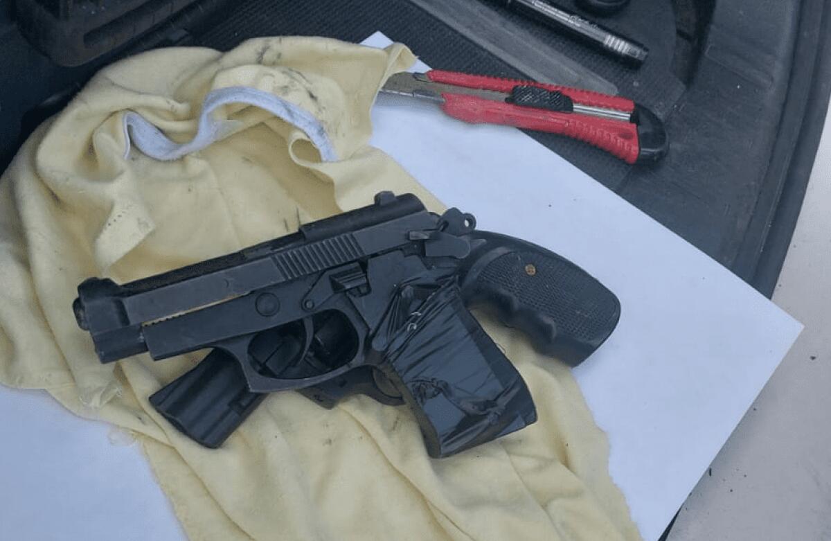 CATANIA. RINVENUTE E SEQUESTRATE  2 PISTOLE E UN FUCILE, OCCULTATI DA UNA PIETRA DI UN “MURO A SECCO” - 