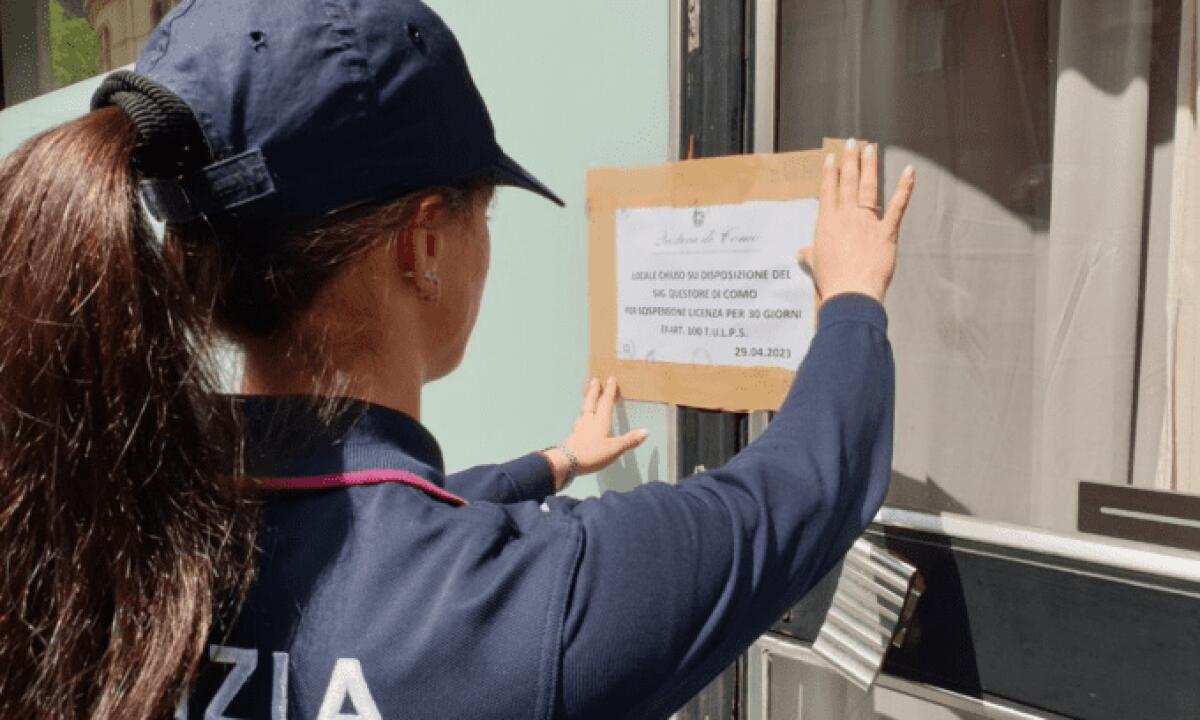 ARRESTATO 51ENNE PATERNESE TITOLARE DI UNA PIZZERIA A COMO PER DROGA - 