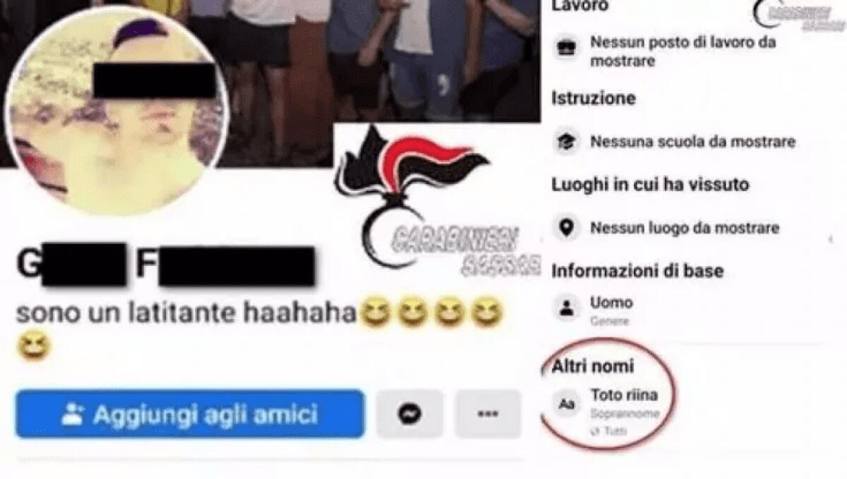 SCRIVE «SONO UN LATITANTE» SU FACEBOOK (E LO È DAVVERO): ARRESTATO 24ENNE IN SARDEGNA - 