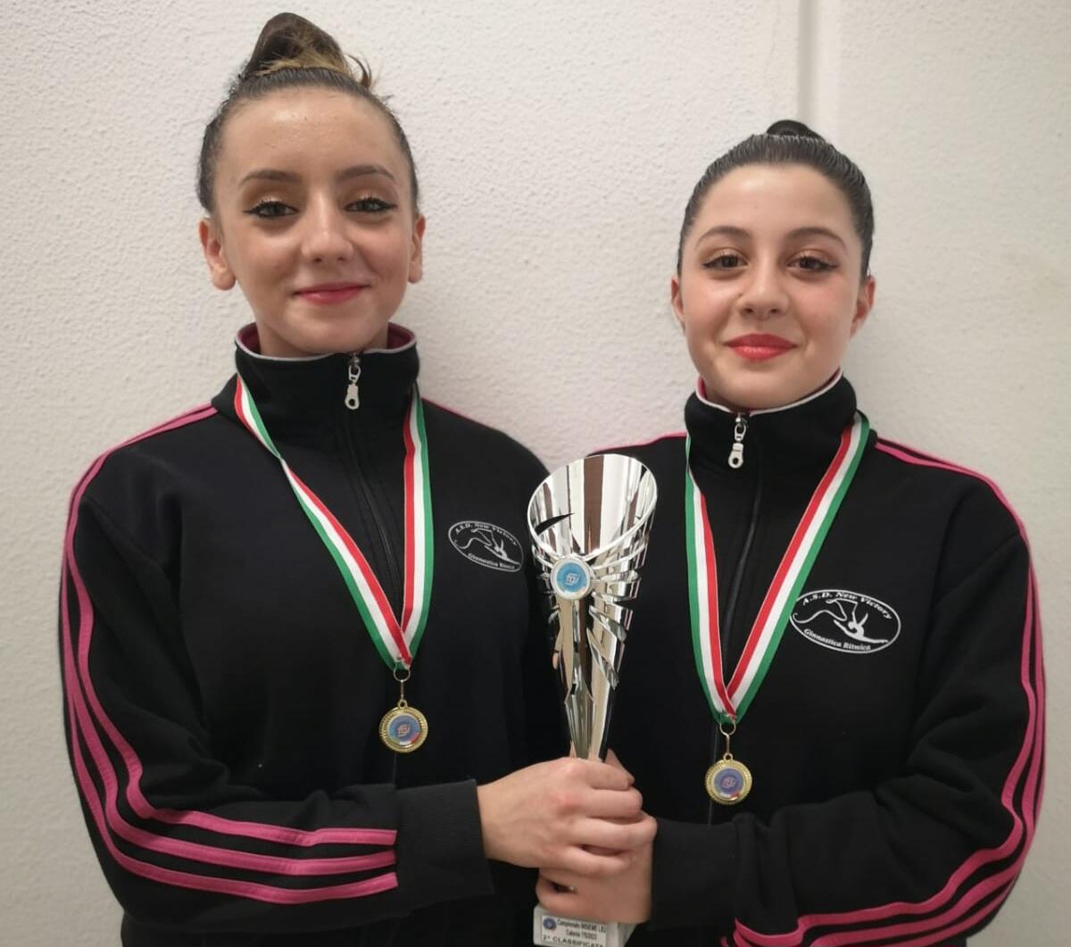 OTTIMI RISULTATI PER LA NEW VICTORY GINNASTICA RITMICA DI PATERNO' AI CAMPIONATI REGIONALI - 