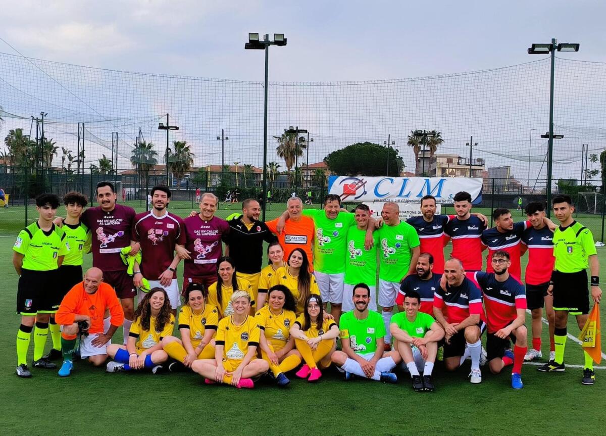 CATANIA, “DAI UN CALCIO AL LINFOMA”, SFIDA FRA MEDICI E PAZIENTI PER SENSIBILIZZARE LA RICERCA - 