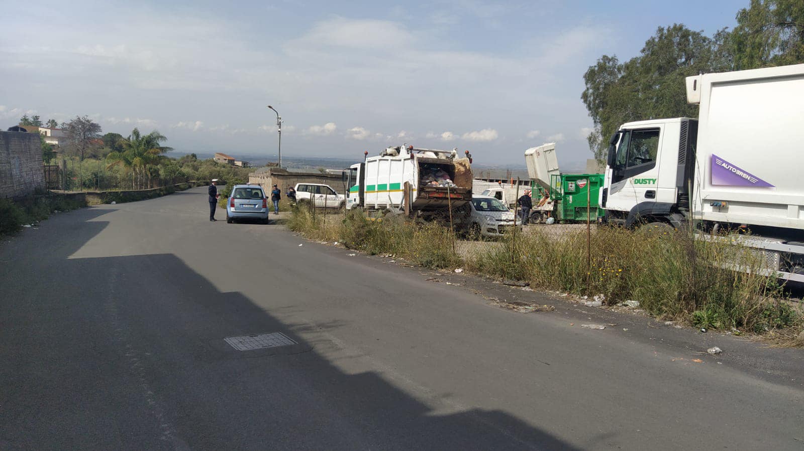 PATERNO'. PROSEGUONO I CONTROLLI DELLA POLIZIA MUNICIPALE PER PREVENIRE L’ABBANDONO RIFIUTI NELLE STRADE