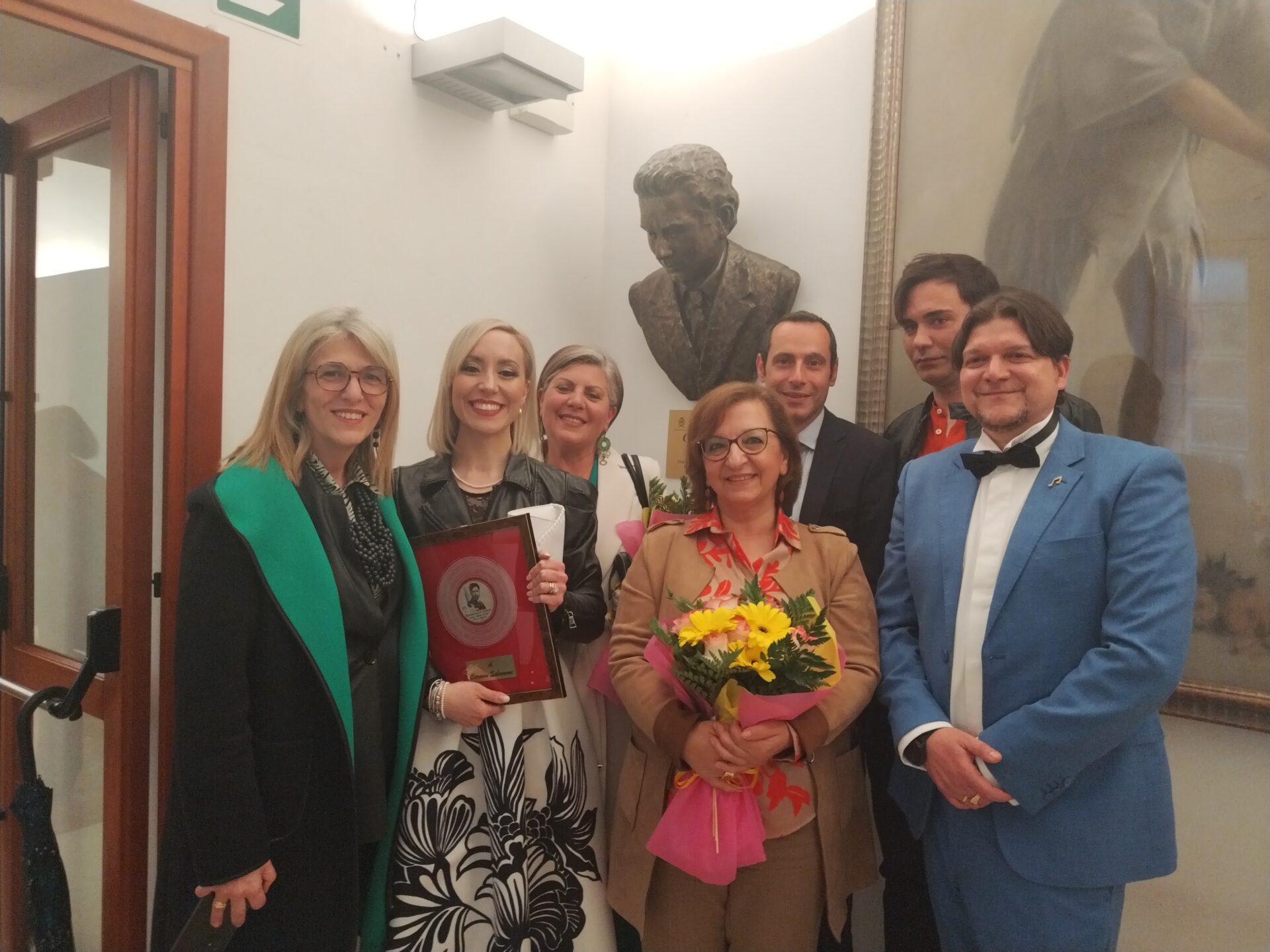 PATERNÒ: GRANDE SUCCESSO PER LA TERZA EDIZIONE DEL “RICONOSCIMENTO MUSICALE PREMIO GIULIO CRIMI CITTÀ DI PATERNÒ”