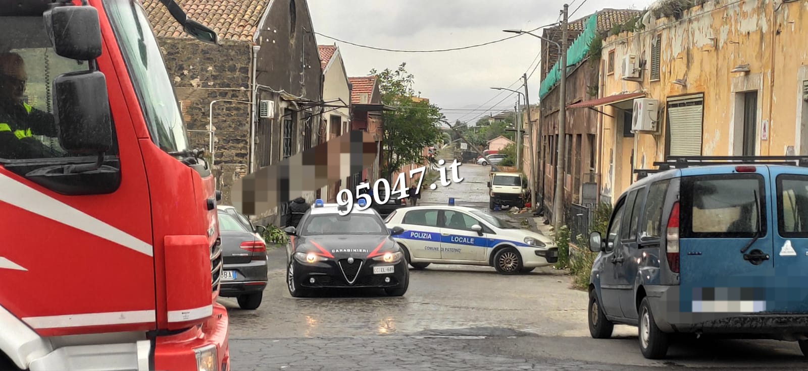 MALTEMPO NEL CATANESE, I VIGILI DEL FUOCO RICHIAMANO PERSONALE IN TURNO LIBERO