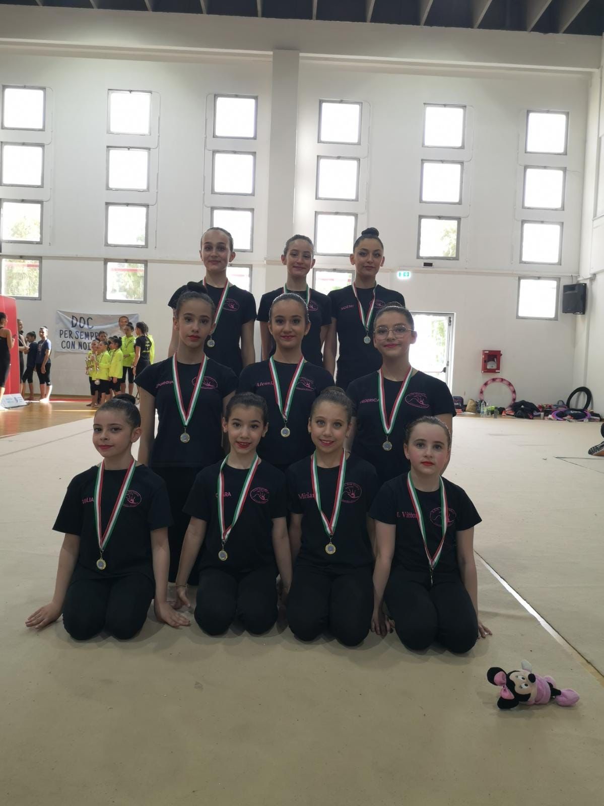 OTTIMI RISULTATI PER LA NEW VICTORY GINNASTICA RITMICA DI PATERNO' AI CAMPIONATI REGIONALI