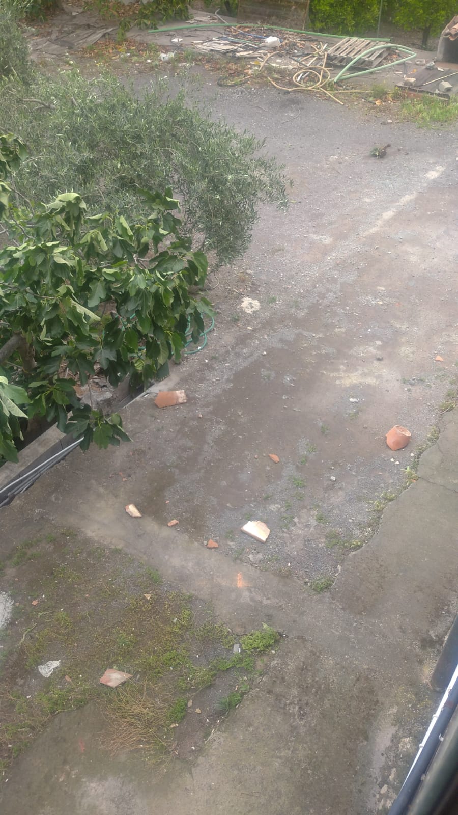 PATERNO’; IL MALTEMPO PROVOCA ENORMI DANNI VVF AL LAVORO. TRAGEDIA SFIORATA IN VIA DELLA LIBERTA' -LE FOTO