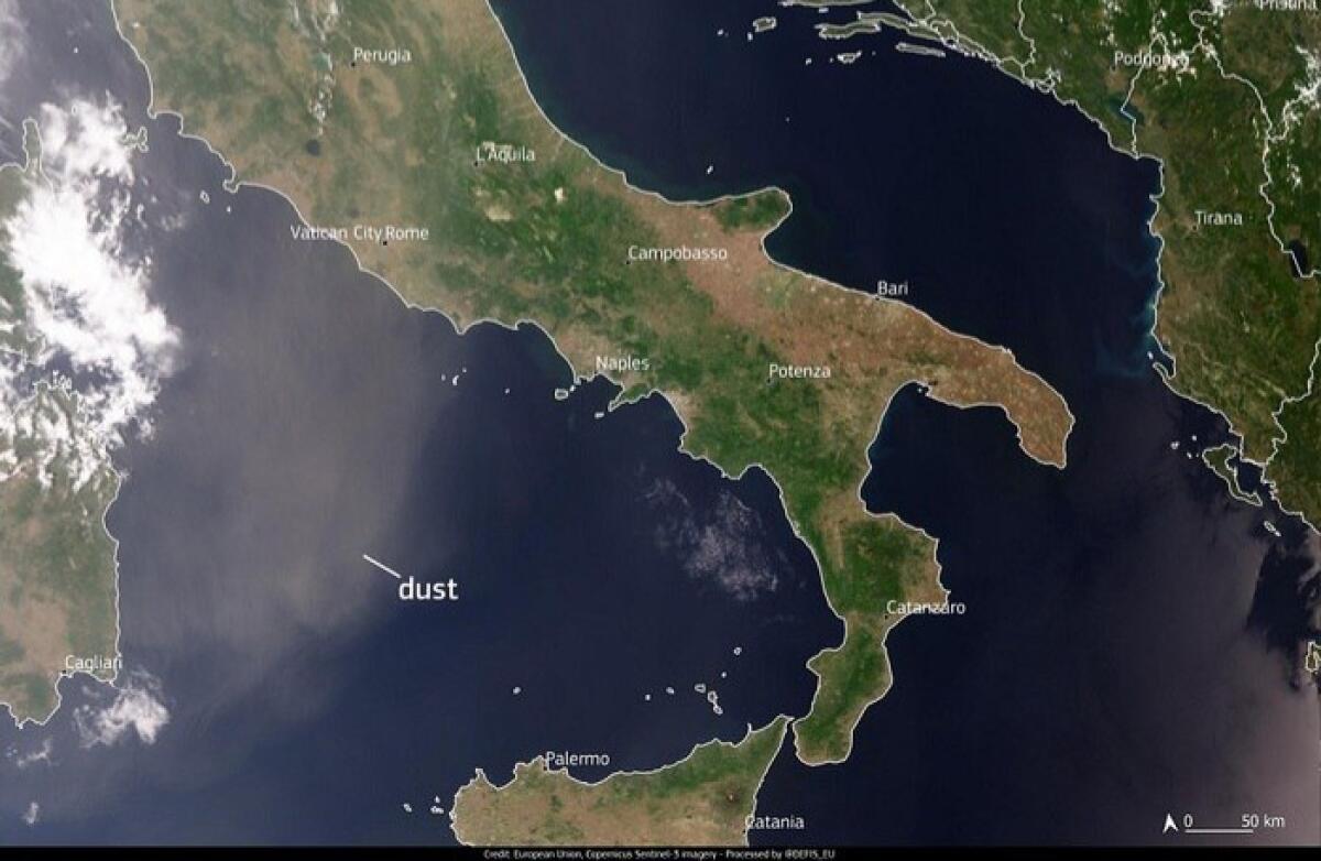 CALDO E SABBIA DAL SAHARA IN ARRIVO SUL MEDITERRANEO: ARRIVA LA “CALIMA” - 