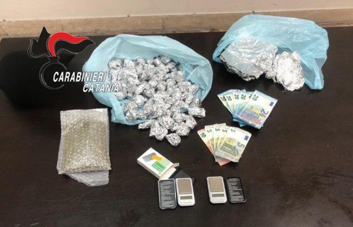 PATERNÒ: BECCATO CON LA DROGA IN CASA DOPO L’EVASIONE, ARRESTATO 29ENNE - 