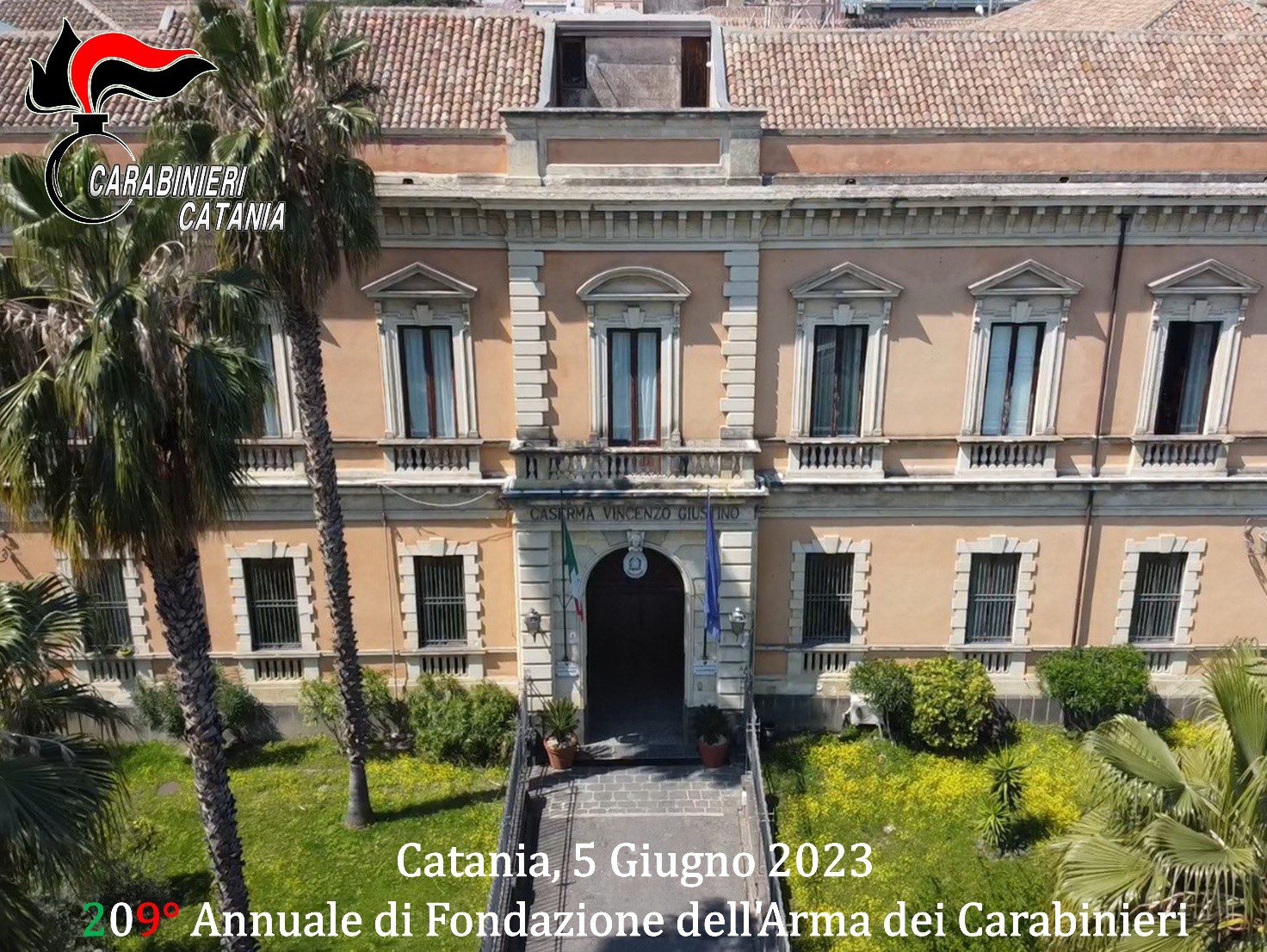 CATANIA, 209 ANNI DALLA FONDAZIONE DELL’ARMA DEI CARABINIERI