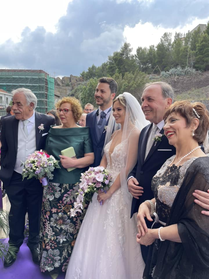 PATERNÓ FEDERICO ED ELISABETTA CONVOLANO A NOZZE - LE FOTO