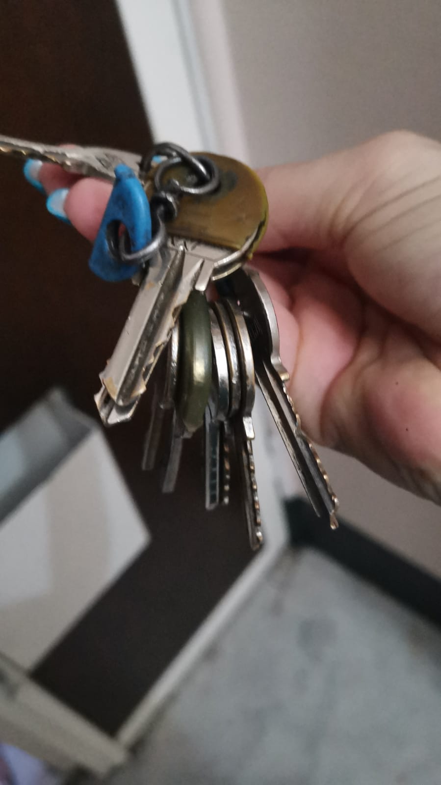 PATERNO’. TROVATI QUESTI CHIAVI IN VIA GARIBALDI