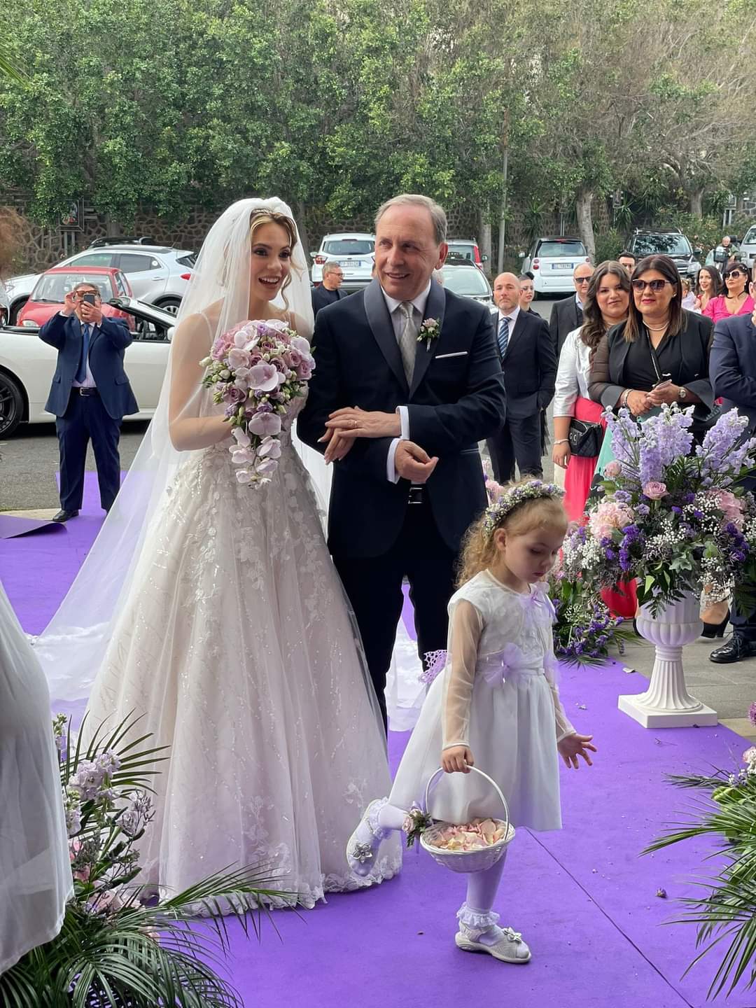 PATERNÓ FEDERICO ED ELISABETTA CONVOLANO A NOZZE - LE FOTO