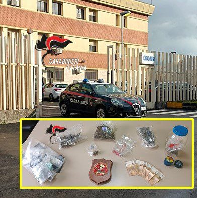 RANDAZZO. NASCONDEVA DROGA IN AUTO E IN CASA: 34ENNE ARRESTATO