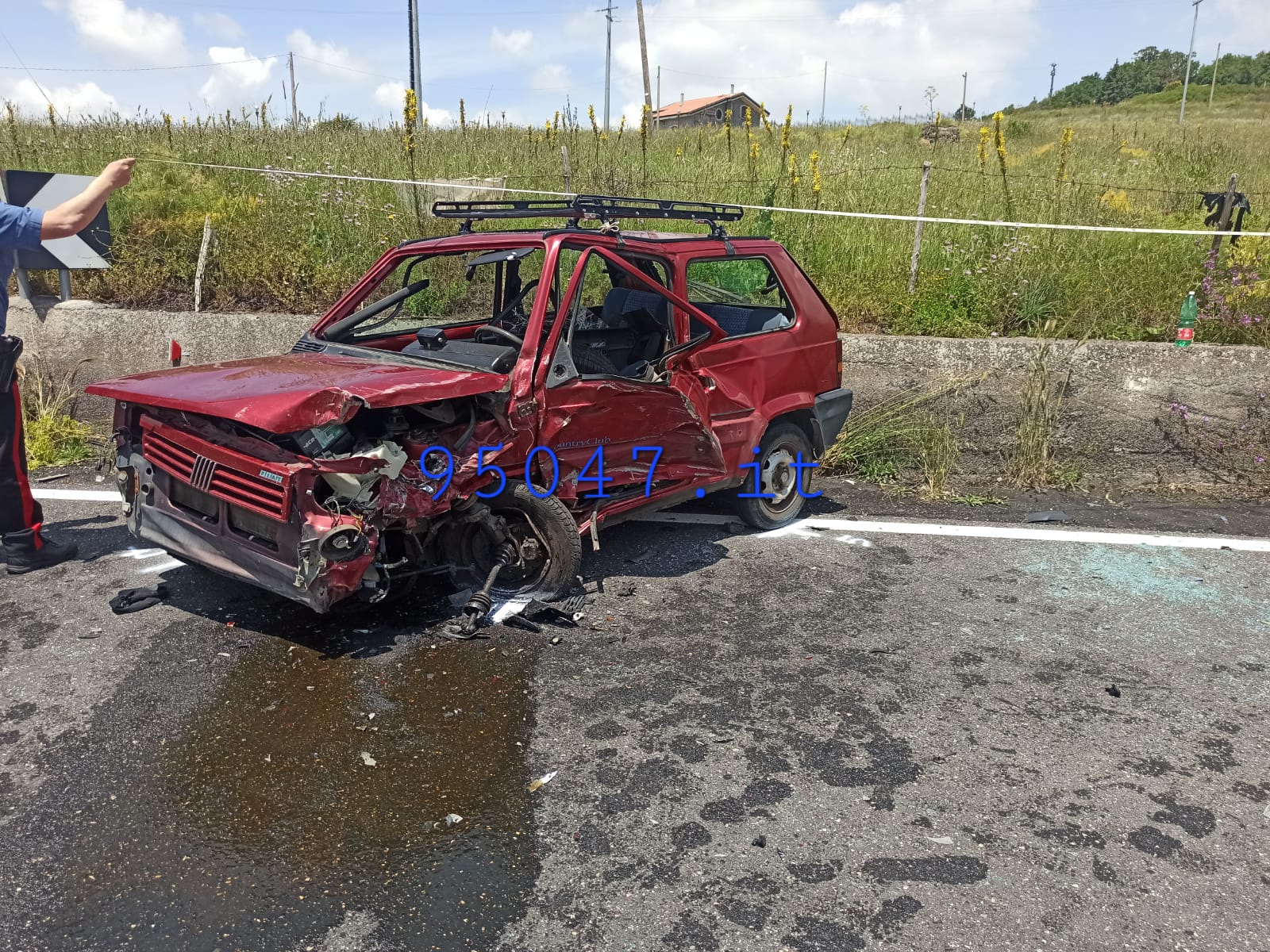 ENNESIMO GRAVE INCIDENTE SULLA SS284, DUE FERITI