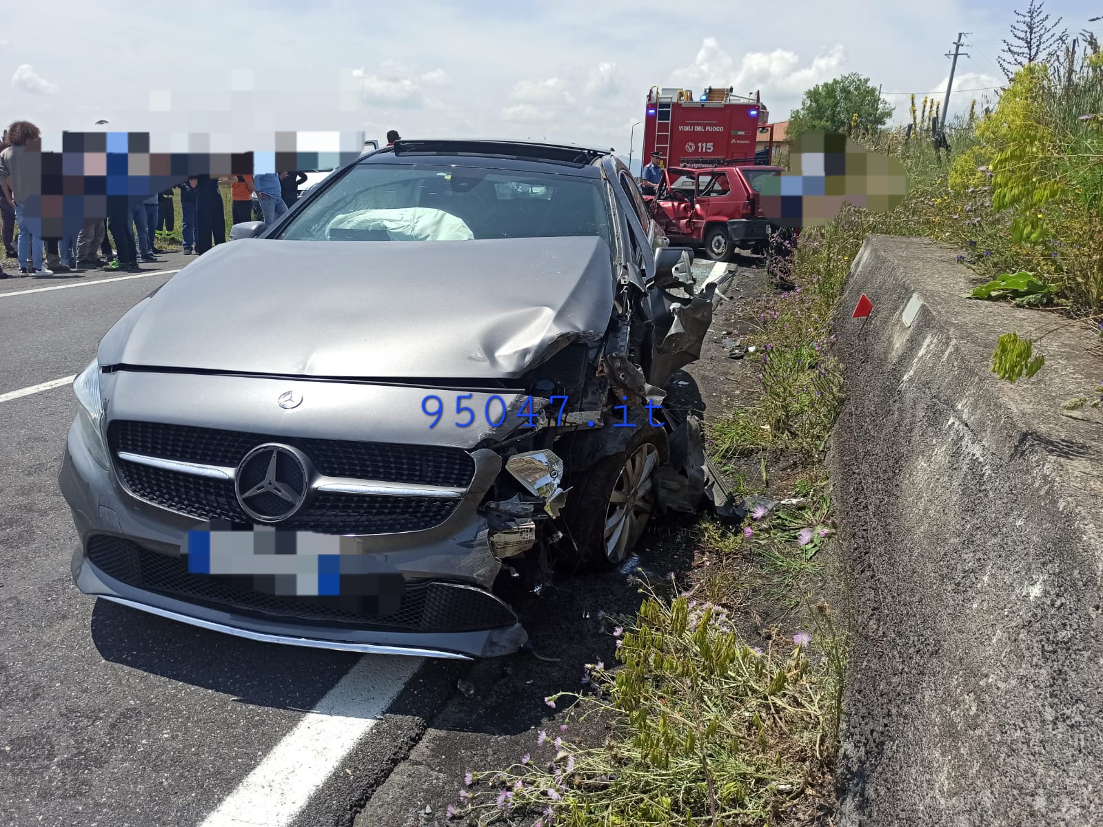 ENNESIMO GRAVE INCIDENTE SULLA SS284, DUE FERITI