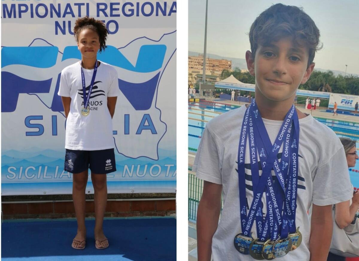 OTTIMI SUCCESSI PER I PATERNESI FARMER E RIZZO AI CAMPIONATI REGIONALI DI NUOTO - 