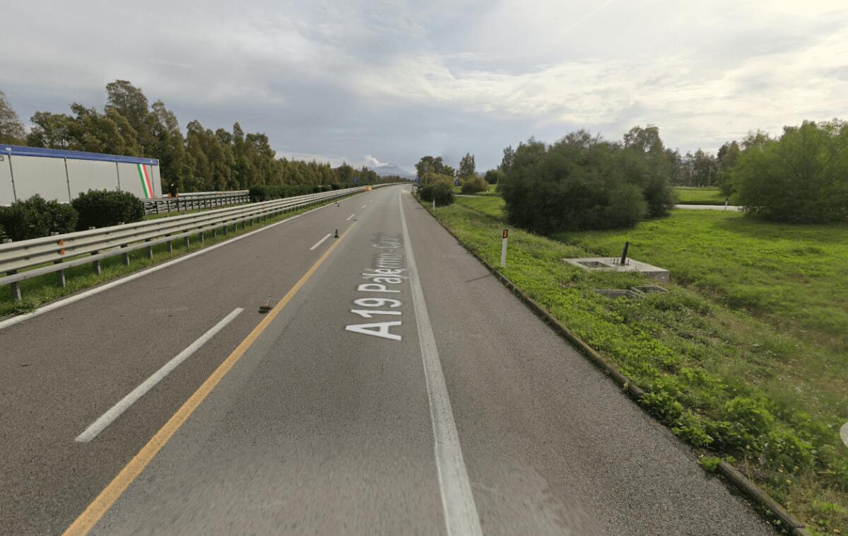 INCIDENTE SULLA A19 NEI PRESSI SVINCOLO CALTANISSETTA, UN MORTO - 