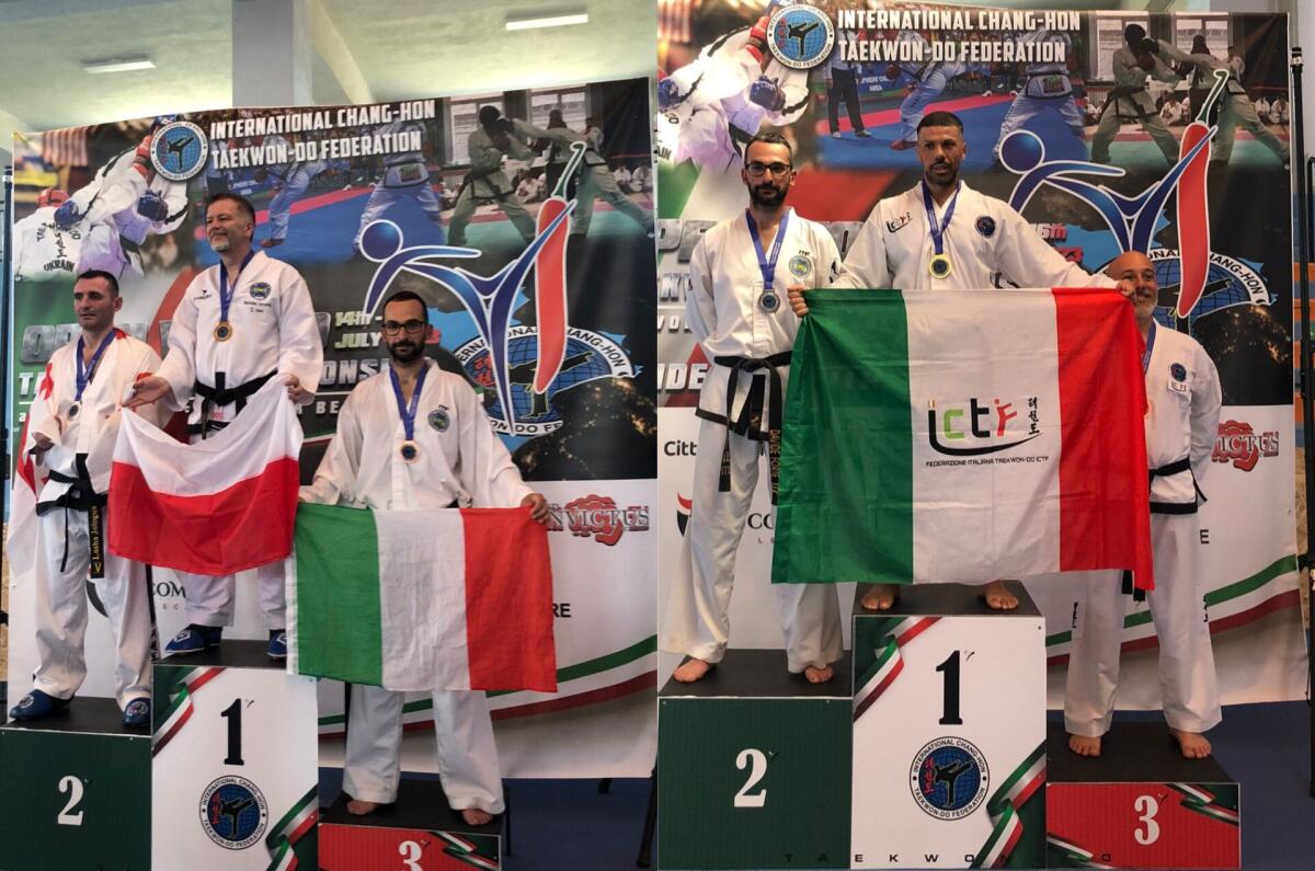 IL MAESTRO PATERNESE FORTE DOPPIA MEDAGLIA AL CAMPIONATO MONDIALE DI TAEKWON-DO - 