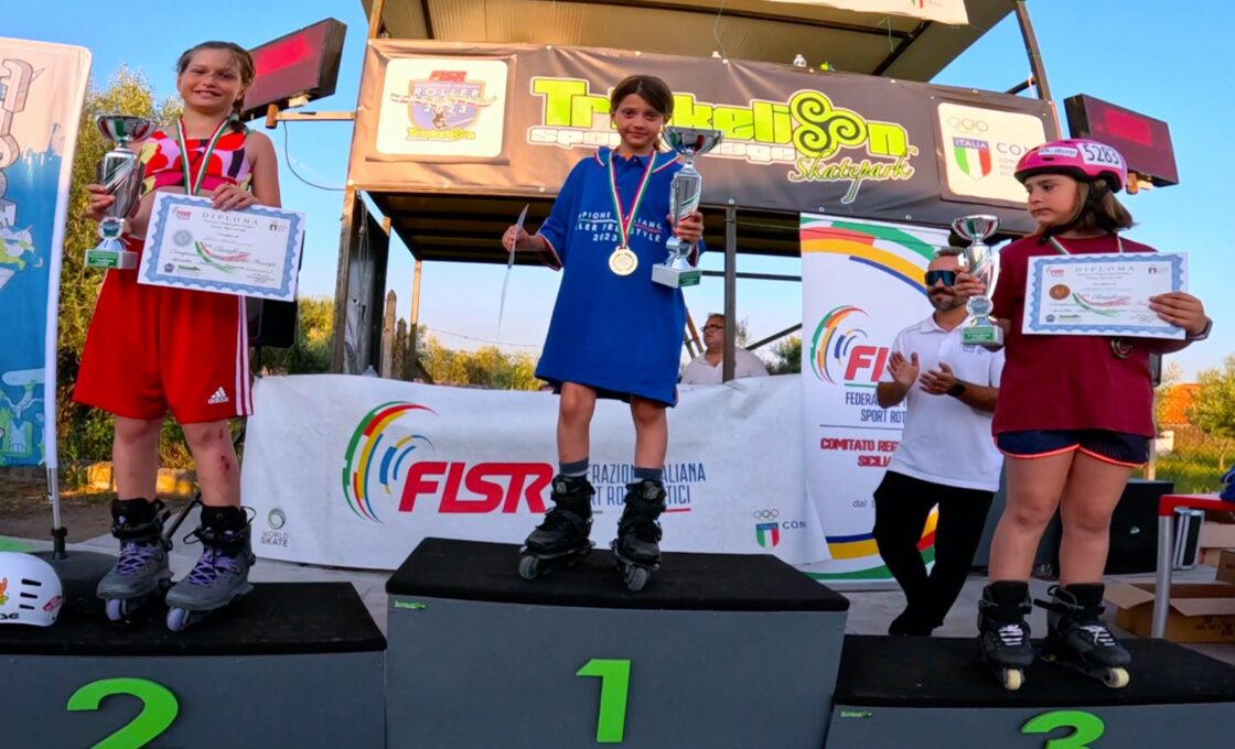SANTA MARIA DI LICODIA IL CAMPIONATO ITALIANO ROLLER FREESTYLE 2023