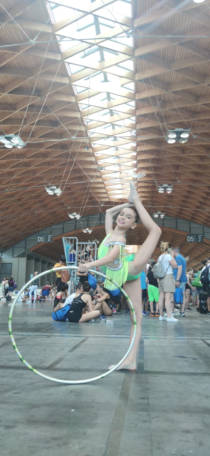 OTTIMI RISULTATI PERLA NEW VICTORY DI PATERNO' AI CAMPIONATI NAZIONALI DI GINNASTICA RITMICA